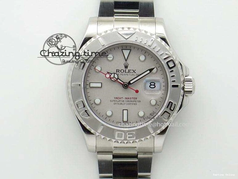 0523 Supportive Yacht-Master 116622 Silver Dial JF Best Edition On SS Bracelet SA3135 V 4032